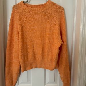 Free People Heather orange sweater